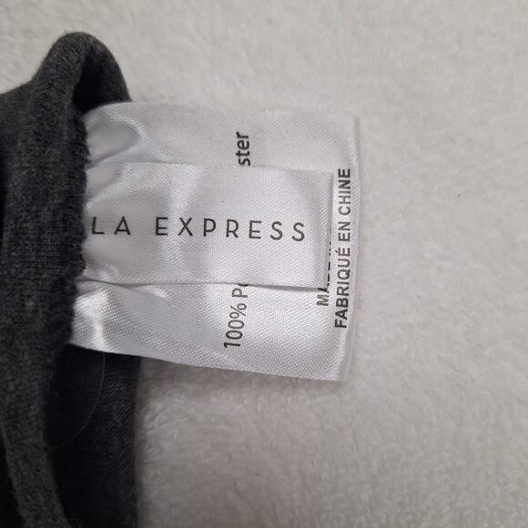 LA Express Women's Gray Gloves W/Touch Screen Compatible Fingertips, S/M, NWT - Picture 4 of 5